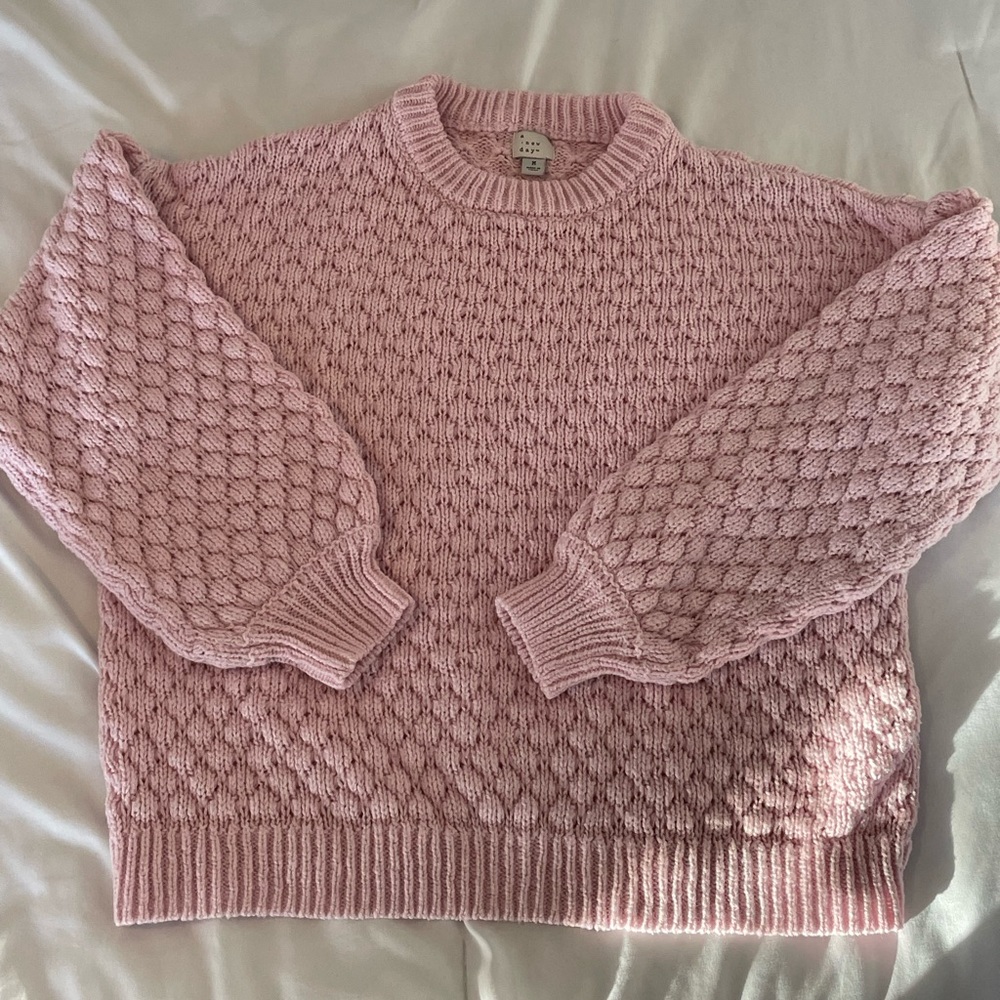 Pink Knit Sweater